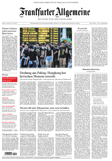 Frankfurter+Allgemeine+Zeitung+-+13.08.2019