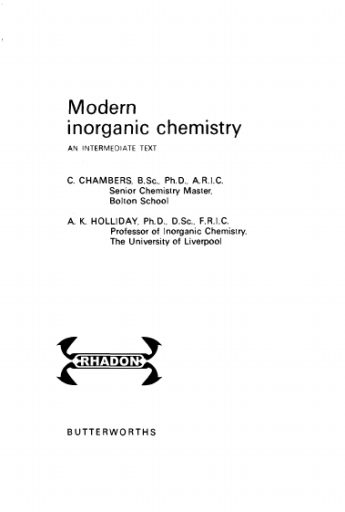 Modern+inorganic+chemistry