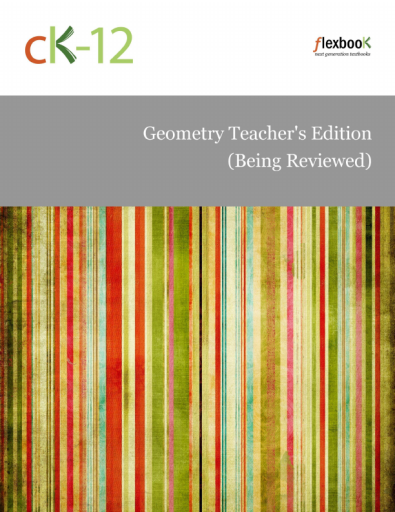 Geometry, Teacher\'s Edition
