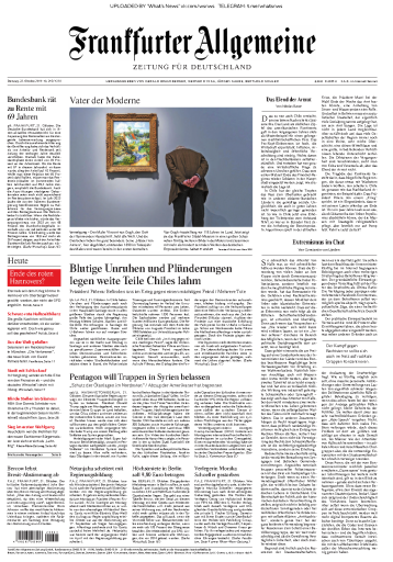 Frankfurter Allgemeine Zeitung - 22.10.2019
