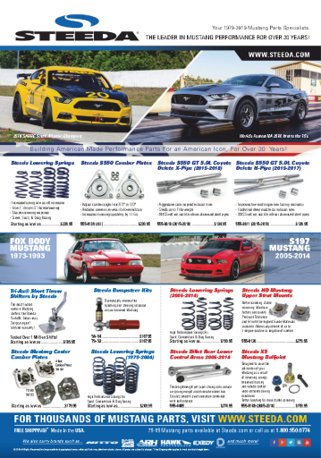 Muscle Mustangs & Fast Fords – October 2019