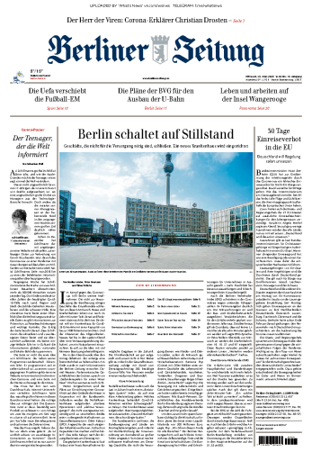 Berliner Zeitung - 18.03.2020