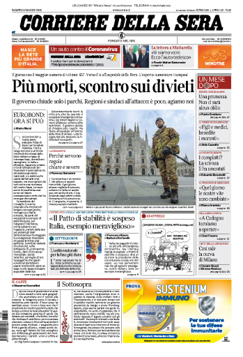 Corriere+della+Sera+-+21.03.2020