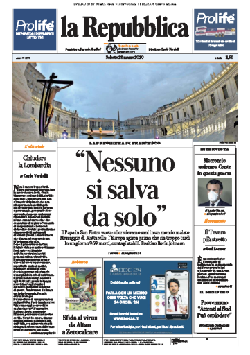 la Repubblica - 28.03.2020