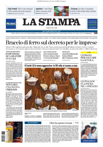 La Stampa - 03.04.2020