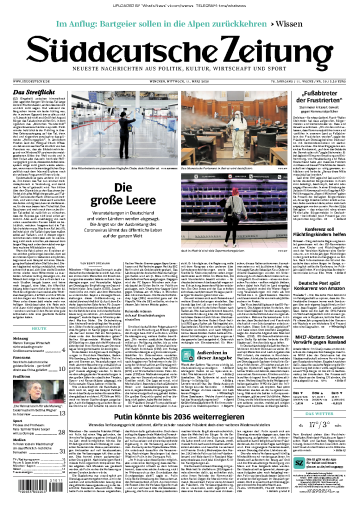 Süddeutsche Zeitung - 11.03.2020
