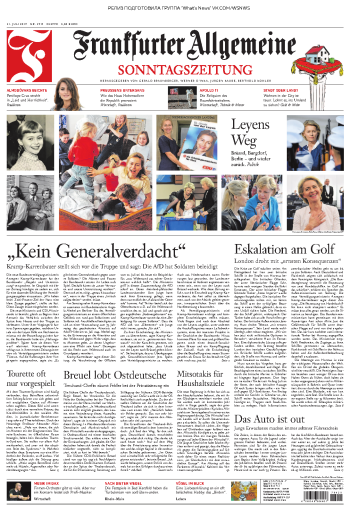 Frankfurter+Allgemeine+Sonntagszeitung+-+21.07.2019