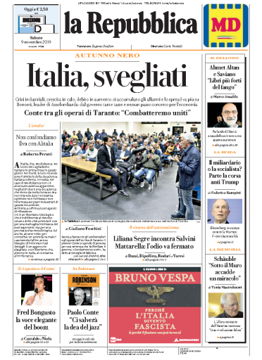 la Repubblica - 09.11.2019