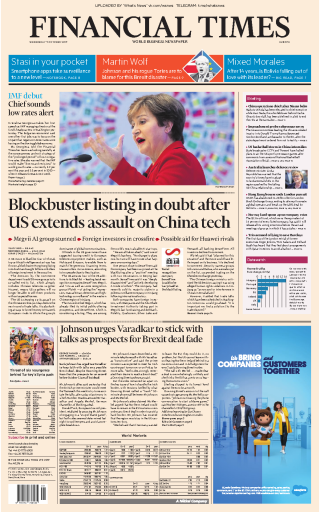 Financial Times Europe - 09.10.2019