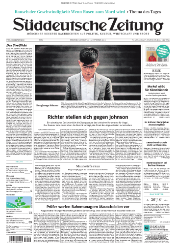 Süddeutsche Zeitung - 12.09.2019