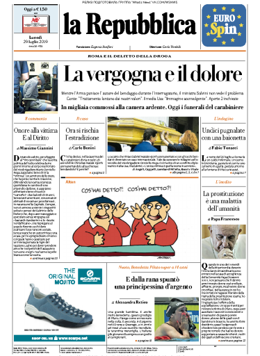 la Repubblica - 29.07.2019
