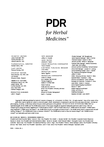 PDR+for+Herbal+Medicines