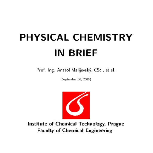 PHYSICAL+CHEMISTRY+IN+BRIEF