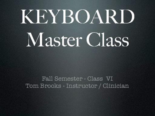 Keyboard+Master+Class+-+Tom+Brooks+Music