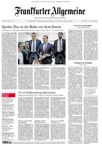 Frankfurter Allgemeine Zeitung - 27.03.2020