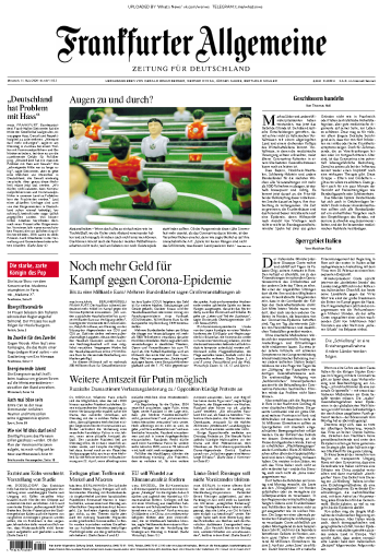 Frankfurter Allgemeine Zeitung - 11.03.2020