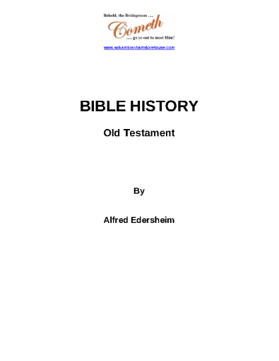 Bible+History+-+Old+Testament