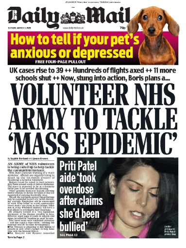 Daily Mail - 03.03.2020