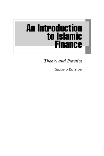 An+Introduction+to+Islamic+Finance%3A+Theory+and+Practice
