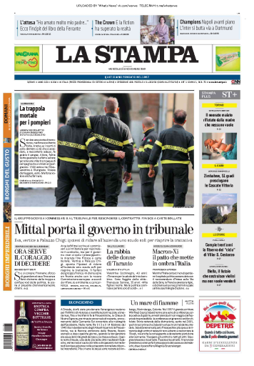 La+Stampa+-+06.11.2019