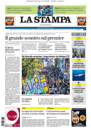 La+Stampa+-+25.08.2019