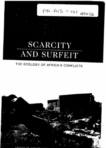 Scarcity+and+surfeit+%3A+the+ecology+of+Africa%27s+conflicts