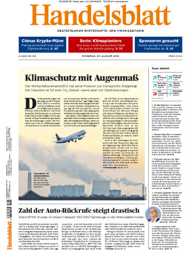 Handelsblatt+-+20.08.2019