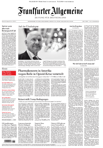 Frankfurter+Allgemeine+Zeitung+-+28.09.2019