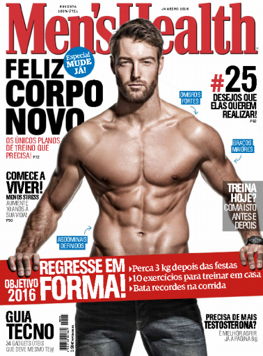 Men's Health - Portugal (2016-01)