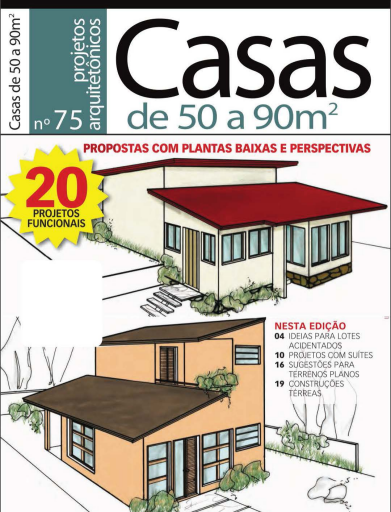 Casas de 50 a 90 m2 - Edição 75 (2021-10)