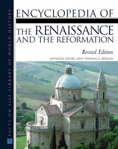 Encyclopedia of  the Renaissance and the Reformation