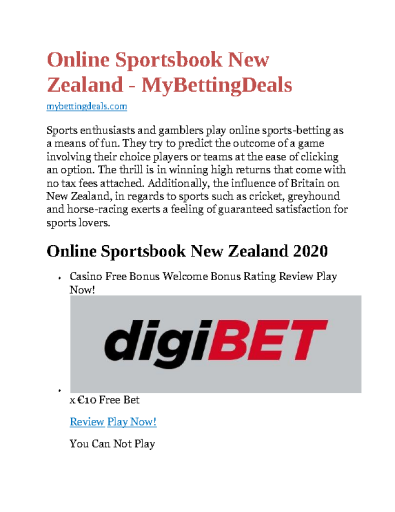 Online+Sportsbook+New+Zealand-+MyBettingDeals