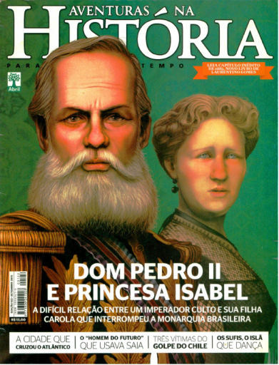 (2013) Aventuras na História 122 - D. Pedro II e Princesa Isabel