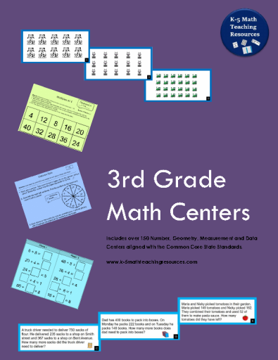 3rd+Grade+Math+Centers