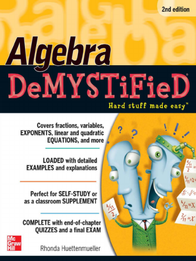 Algebra+Demystified+2nd+Ed