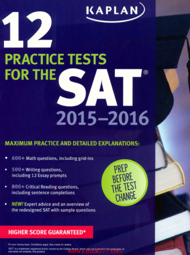 12+Practice+Tests+for+the+SAT+2015-2016+%289th+Edition%29