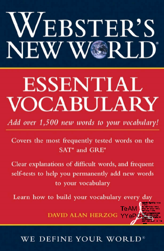 Webster+Essential+Vocabulary