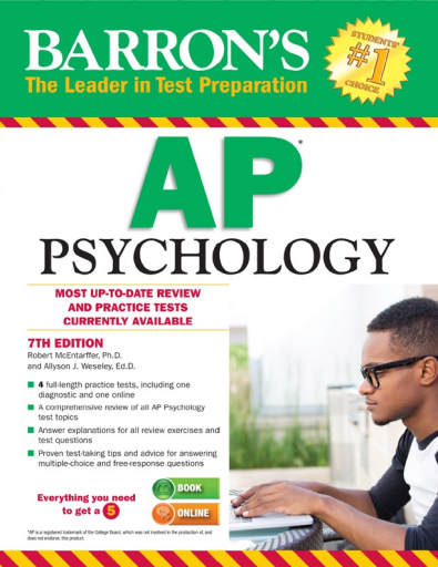 Barrons AP Psychology 7th edition