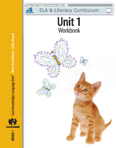 Grade+1+Unit+1+-+Workbook