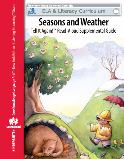 Kindergarden Seasons and Weather