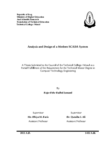 Analysis+and+Design+of+a+Modern+SCADA+System+