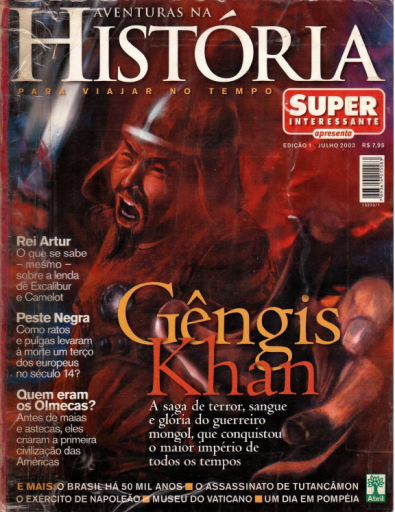 (2003) Aventuras na História 001 - Gêngis Khan