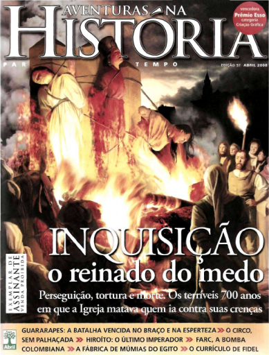 (2008) Aventuras na História 057 - Inquisição (capa 2)