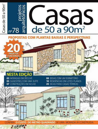 Casas de 50 a 90 m2 - Edição 78 (2022-01)