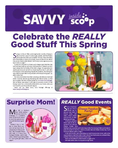 Savvy Inside Scoop March 2021