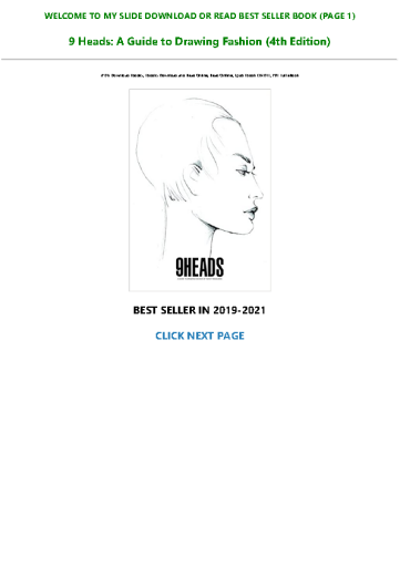 [FREE] [DOWNLOAD] 9 Heads: A Guide to Drawing Fashion (4th Edition) Full Pages