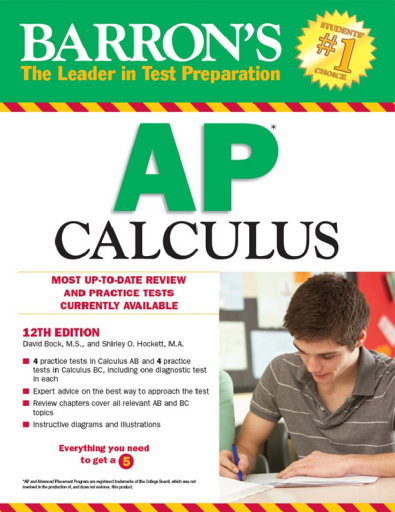 Barrons+AP+Calculus+-+David+Bock