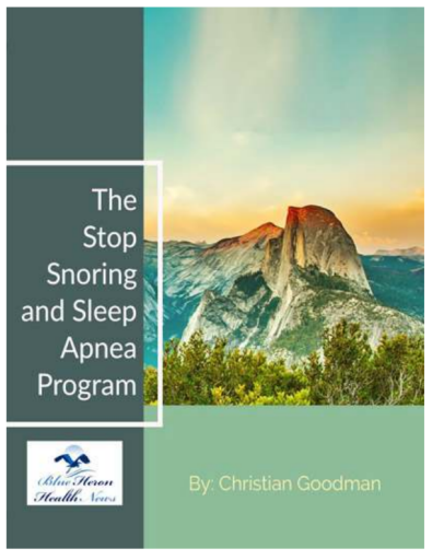 The Stop Snoring and Sleep Apnea Program Free eBook PDF Download