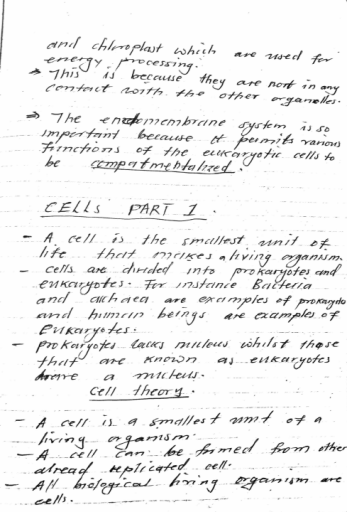 CELLS PART 1