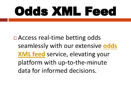 Odds+XML+Feed